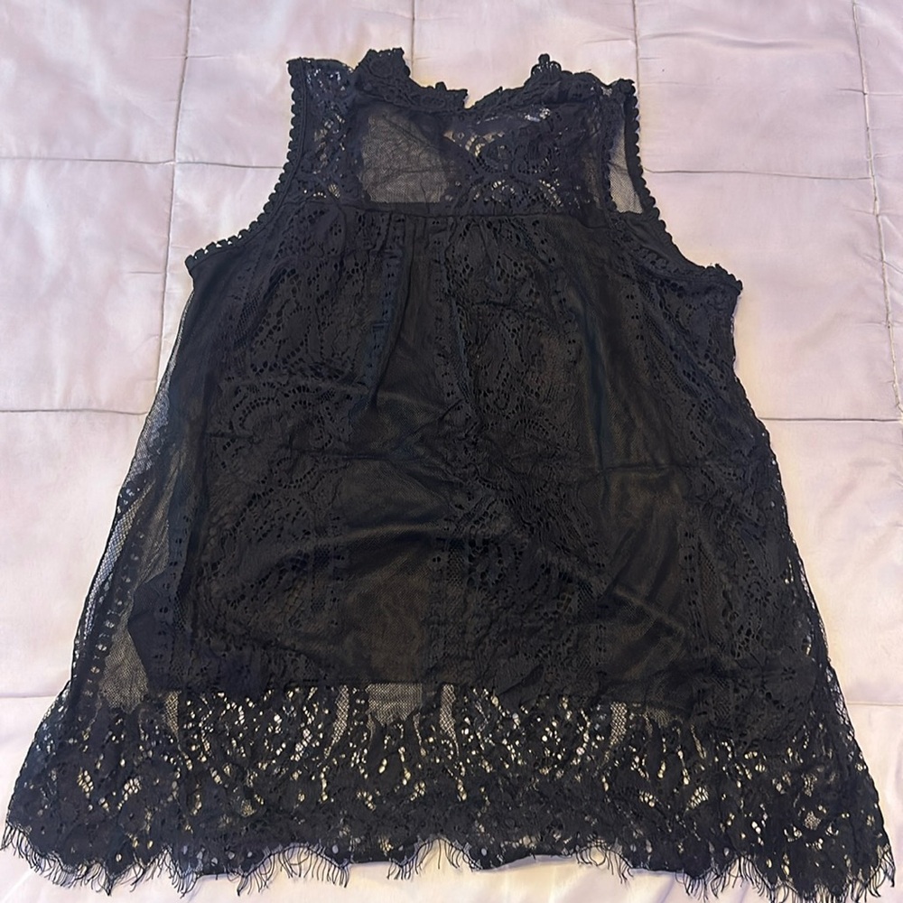 Black Sheer Lace